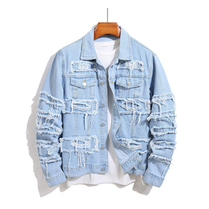 Chaqueta Vaquera Vintage para Hombre, Algodón Pesado, Personalizable, Pedido al por Mayor para Boutiques de Ropa - Product Image 5