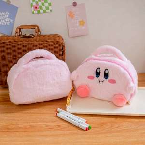 Increíble bolso de felpa portátil lindo estuche de maquillaje de gran capacidad bolsa de almacenamiento y almohada para regalos de novia - Product Image 2