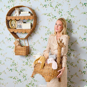 Panier Girafe en Rotin Fait Main pour Enfants, Organisateur de Rangement, Bac à Jouets Tressé, Fournisseur OEM Direct Usine, Fabricant Exportateur - Product Image 5