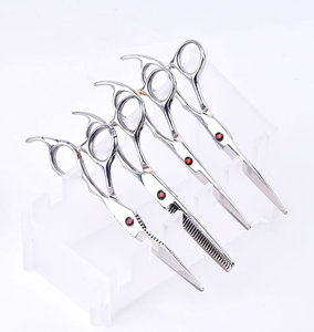 Juego de Tijeras de Peluquería Plegables de Acero Inoxidable Japonés 6CR13, Afiladas, para Diestros - Product Image 4