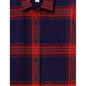เสื้อเชิ้ตผ้าฝ้ายหนาน้ำหนักมากสำหรับผู้ชาย ระบายอากาศได้ดี แขนยาว คอตั้ง ลายเรขาคณิต ฤดูใบไม้ร่วง - Product Image 6