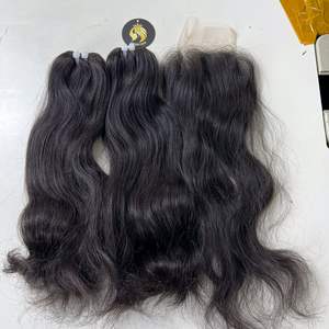Cloudyhair 100% Unprocessed Raw Hair Top Bundles Natural Wavy Human Hair - Product Image 3