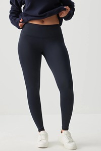 Leggings de yoga rectos de cintura alta para mujer, efecto segunda piel, levantamiento de cadera, para correr y fitness, pantalones deportivos de pierna recta, venta al por mayor personalizada - Product Image 2