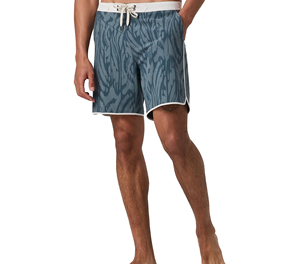 Shorts de plage personnalisés avec poche, imprimé floral coloré, séchage rapide, vêtements de surf - Product Image 1