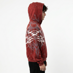 Sudadera con Capucha Unisex Personalizada, Estilo Vintage Gótico, Oversize, para Invierno, Streetwear, 100% Algodón, Felpa Gruesa, Novedad 2026 - Product Image 4