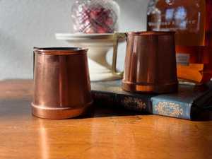 Taza Moscow Mule de Cobre Puro Hecha a Mano, Taza de Cerveza de Cobre Sólido para Bar y Restaurante, Vajilla Ecológica al por Mayor - Product Image 4