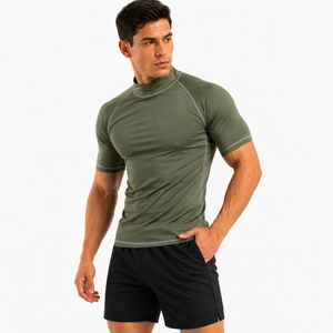 Premium Men's <b>Compression</b> <b>Shirt</b> Ready Stock OEM Private Label Activewear Factory - Product Image 1