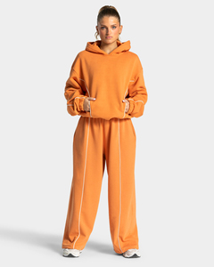 Oversized Women's Hoodie <b>Joggers</b> <b>Set</b> Custom Tracksuit Casual Wear Activewear <b>Matching</b> Outfit Loungewear Streetwear 2026 - Product Image 1