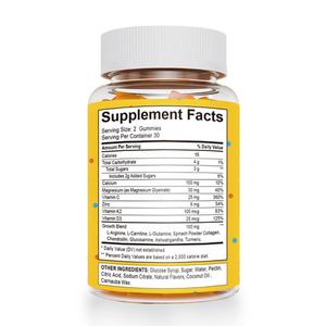 OEM/ODM поддержка роста Gummies Высокая добавка с кальцием, магнием, цинком, поливитаминами для подростков, детей, взрослых - Product Image 5