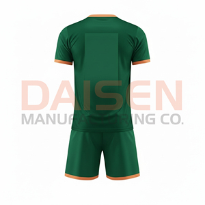 เสื้อฟุตบอลต้านแบคทีเรียแบบกำหนดเอง โพลีเอสเตอร์ 100% สำหรับผู้ใหญ่ ระบายอากาศได้ดี แห้งเร็ว - Product Image 3