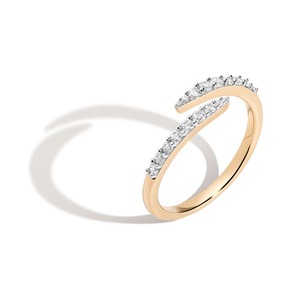 Vente en gros d'anneaux ajustables en argent sterling 925 coréen minimaliste personnalisé avec zircon cultivé en laboratoire, bijoux fins pour filles - Product Image 2