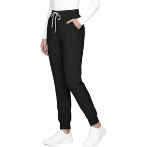 Women Casual Scrub Jogger Pants Breathable Yoga Waistband Soft <b>Stretch</b> Medical Scrubs with 3 Pockets - Product Image 4