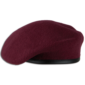Premium <b>Wool</b> Beret Hat Custom Embroidered Soft Felt Beret <b>Cap</b> Unisex <b>Flat</b> <b>Cap</b> for Parade Performance Accessories - Product Image 5