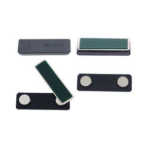 [MAGNETO] Industrial Permanent Neodymium <b>Name</b> Badge Magnet Holder for Clothing Uniform and Staff <b>Tags</b> - Product Image 1