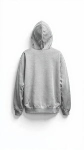 Custom Quarter Zip Hoodie <b>Blank</b> Unisex Relaxed Fit 3/4 Sleeve Heavyweight Fleece Pullover Streetwear Manufacturer Wholesale - Product Image 2