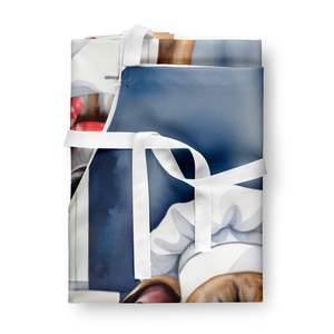 Unisex Large Multicolor Greyhound the <b>Chef</b> <b>Apron</b> for Cooking Baking Gardening for Adult Women and Men - Product Image 3