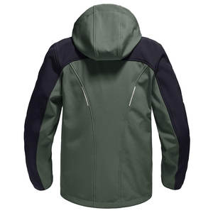 Chaqueta Soft Shell para Hombre, Ropa Deportiva para Exteriores con Tela Transpirable para Estilos de Vida Activos, Pedidos al por Mayor, Suministro OEM - Product Image 2