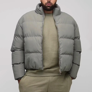 Chaqueta acolchada urbana para hombre al por mayor, chaqueta de moda de nailon premium, marca privada, entrega rápida - Product Image 3
