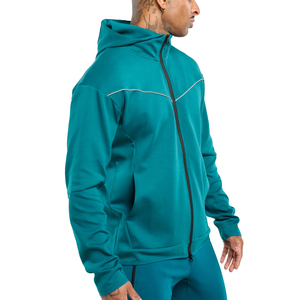 Conjunto Deportivo 2 en 1 para Hombre, Transpirable, con Sudadera con Cierre de Cremallera y Cordón Ajustable y Pantalones Jogger para Correr - Product Image 6