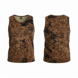 Nouveau design tendance, vente chaude, débardeur camouflage sans manches, décontracté, respirant, séchage rapide, veste d'été, vêtements de sport, t-shirts pour hommes - Product Image 5
