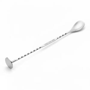 Cuillère à cocktail en métal faite à la main, finition premium, manche long, outil de mélange de boissons, barman professionnel, accessoires de bar, cuisine - Product Image 5
