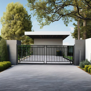 Puerta de entrada de doble hoja para casa y jardín de villa, de alta calidad y diseño moderno para mayor seguridad, desde INDIA. - Product Image 5