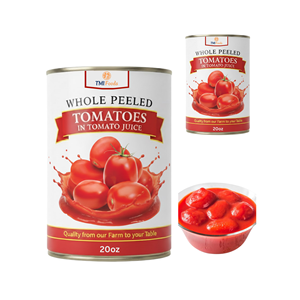 Top Selling Low Price Top Notch Quality Vietnam Factory Tasty Tomato in Tomato Juice Customized Packaging - Product Image 1