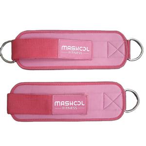 Correas de Tobillo con Logotipo Personalizado para Máquinas de Cable, Muñequeras Acolchadas para Gimnasio, para Ejercicios de Glúteos, Extensiones de Piernas, Correas de Tobillo con Anillo en D - Product Image 1