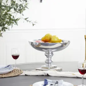 Elegante tazón artístico para decoración de interiores contemporáneos, tazón decorativo de lujo moderno para decoración de mesa central, chapado en oro, seguro para el hogar. - Product Image 6