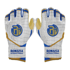 OEM Custom <b>Baseball</b> Batting <b>Gloves</b> Premium Cabretta Leather Anti-Slip Grip Lightweight Adult Youth Sports <b>Gloves</b> - Product Image 5