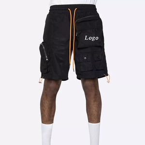 Custom Logo Trendy Men Casual Cargo <b>Shorts</b> Stylish Comfortable Canvas Woven Multi-Pockets Breathable Quick Dry <b>Waterproof</b> - Product Image 3
