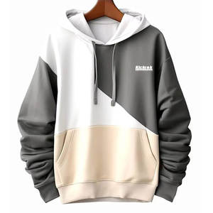 Último Estilo, Nueva Llegada, Sudaderas con Capucha para Hombre de Color Sólido, 100% Algodón, Forro Polar de Invierno, Personalizables, Venta al Por Mayor - Product Image 1