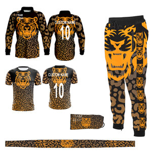 Ensemble professionnel de paintball personnalisé : maillot, t-shirt, pantalon de jogging, masque facial et bandeau pour compétition d'équipe - Product Image 6