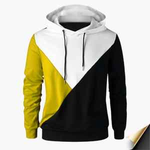 Sudaderas con Capucha de Algodón de Alta Calidad al por Mayor, Sudaderas Extra Grandes con Cuello Redondo y Logotipo Personalizado para Hombre - Product Image 5