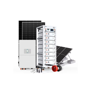 Système solaire hybride tout-en-un 5-30KW MPPT avec batterie lithium-ion/plomb-acide, onduleur intégré et panneaux solaires pour la maison, à montage au sol - Product Image 2