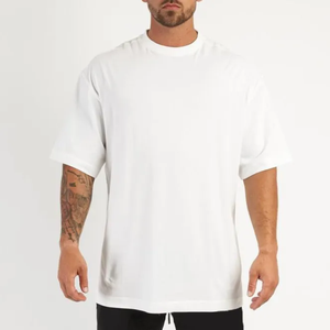 Camiseta Gráfica de Algodón Peinado 100% con Hombros Caídos, Estilo Vintage Desgastado y Roto, Corte Slim Cropped, de Secado Rápido, 300g, Cosida - Product Image 4