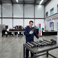 Machine de découpe laser automatique CNC pour tubes et tuyaux, 12M*6M, 3kW, 6kW, 12kW, pour la vente