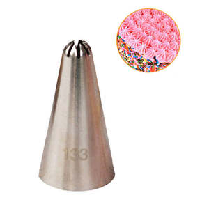 133 Icing Nozzle Stainless Steel Cake Decorating Tip Pastry Nozzle <b>Baking</b> Tools Reusable Durable <b>Baking</b> <b>Accessories</b> - Product Image 4