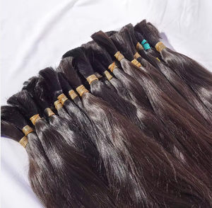 HAIR4WIG Perruque Kosher juive en cheveux brésiliens, à pointes à simple tirage, avec attache tissée, style noir - Product Image 4