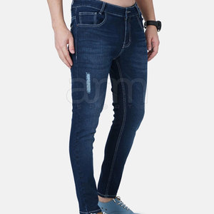 Pantalones Vaqueros para Hombre de Color Sólido, Transpirables, de la Mejor Calidad, Nueva Moda, Venta Caliente, Ropa Urbana - Product Image 4