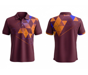 Custom Team Wear Full Sublimation Polo Shirt Durable Stitching for Men Women Youth Quick-Dry Dry-Fit Active Polo - Product Image 1