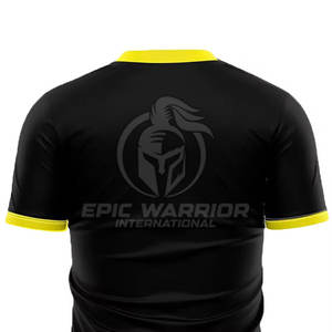 T-shirts de sport 100% polyester, coupe ajustée, manches courtes, vente en ligne, t-shirts pour hommes - Product Image 5