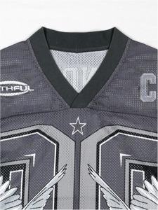 T-shirt de sport en jersey mesh premium pour hommes, tissu à séchage rapide, idéal pour le basketball, le football et les entraînements en salle de sport - Product Image 3