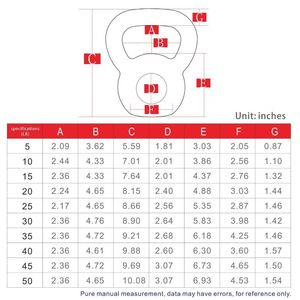 Attrezzatura per esercizi per il Fitness domestico con Kettlebell per l'allenamento della potenza del braccio - Product Image 5