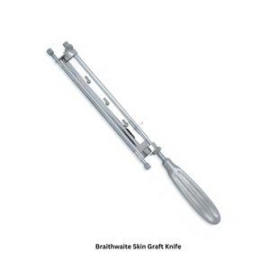 Cuchillo Profesional de Acero Inoxidable para Injertos de Piel, Fabricante de Instrumentos Quirúrgicos para Cirugía Plástica y Reconstructiva - Product Image 5