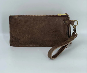 Pochette de soirée en cuir véritable de vachette à poils pour femme, sac à main rustique en cuir tacheté - Product Image 4