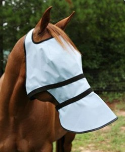 Máscara de Protección Facial Completa para Caballos con 90% de Protección UV, Cubre Orejas y Nariz, Ligera, de Malla de Poliéster, Protección Solar, Minarat OEM/ODM al por Mayor - Product Image 6