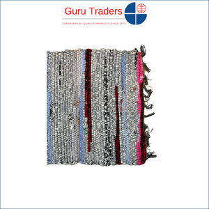 Experts in Selling Customizable Handmade Abstract Pattern Floor Chindi Door <b>Mats</b> for Indoor & Outdoor Use at Reasonable Price - Product Image 6