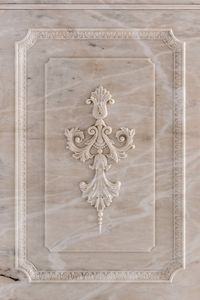 Panneau mural décoratif moderne en marbre imperméable, fait main, installation facile, utilisation extérieure, sculpture en relief - Product Image 2