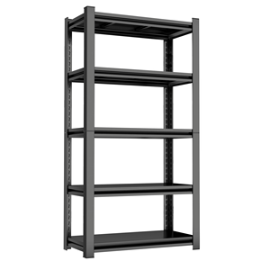 63\" H Adjustable <b>Storage</b> <b>Rack</b> with 2000LBS Capacity Five Tier Shelving Unit Scratch & Wear Resistant Panels - Product Image 1